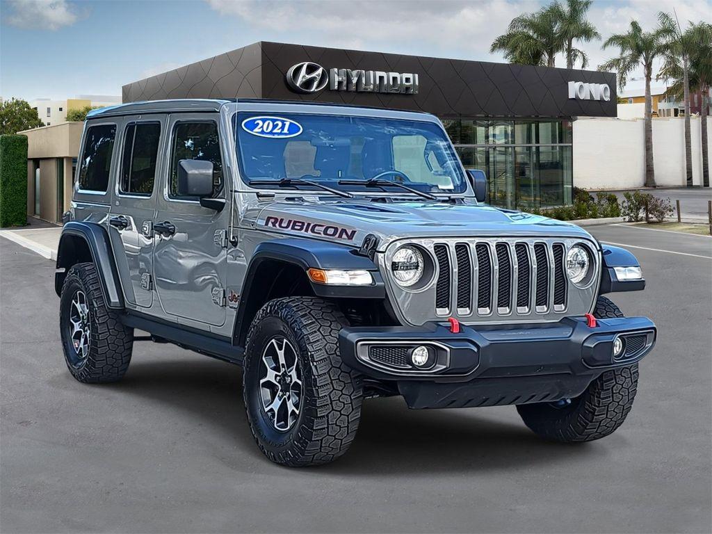 used 2021 Jeep Wrangler Unlimited car, priced at $29,498