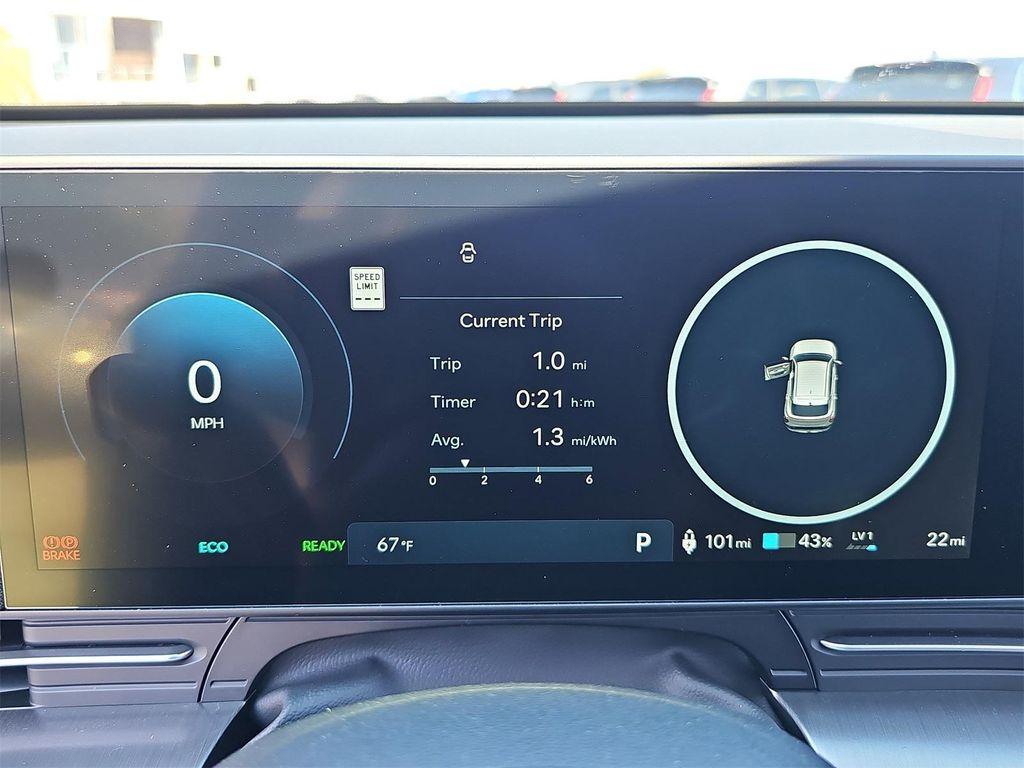 new 2025 Hyundai Kona EV car, priced at $39,665