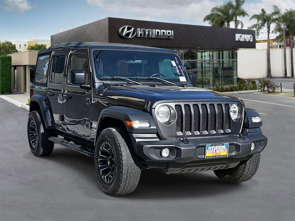 used 2018 Jeep Wrangler Unlimited car, priced at $21,563