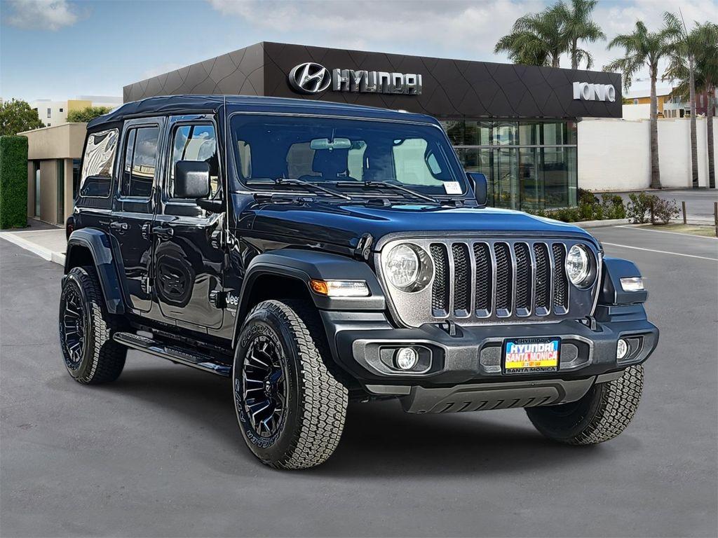 used 2018 Jeep Wrangler Unlimited car, priced at $19,998