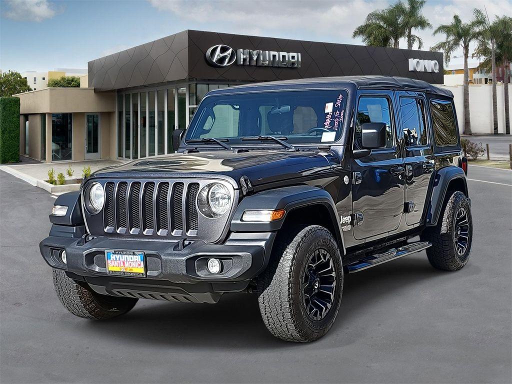 used 2018 Jeep Wrangler Unlimited car, priced at $21,563