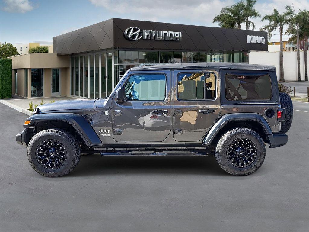 used 2018 Jeep Wrangler Unlimited car, priced at $21,563