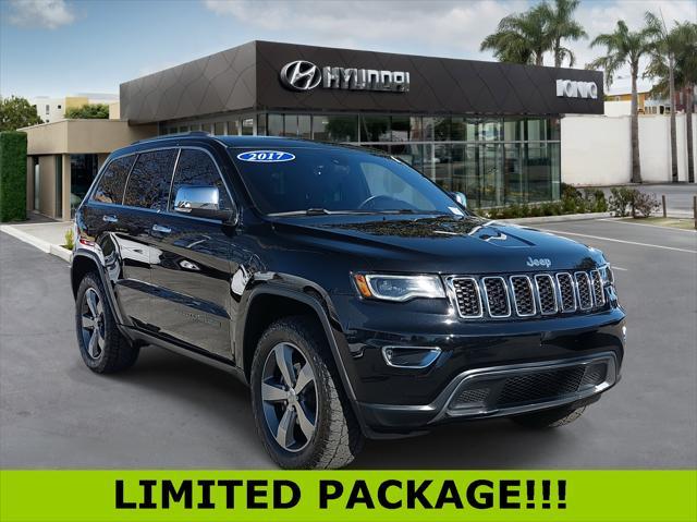 used 2017 Jeep Grand Cherokee car, priced at $17,632