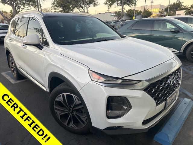 used 2020 Hyundai Santa Fe car, priced at $18,070