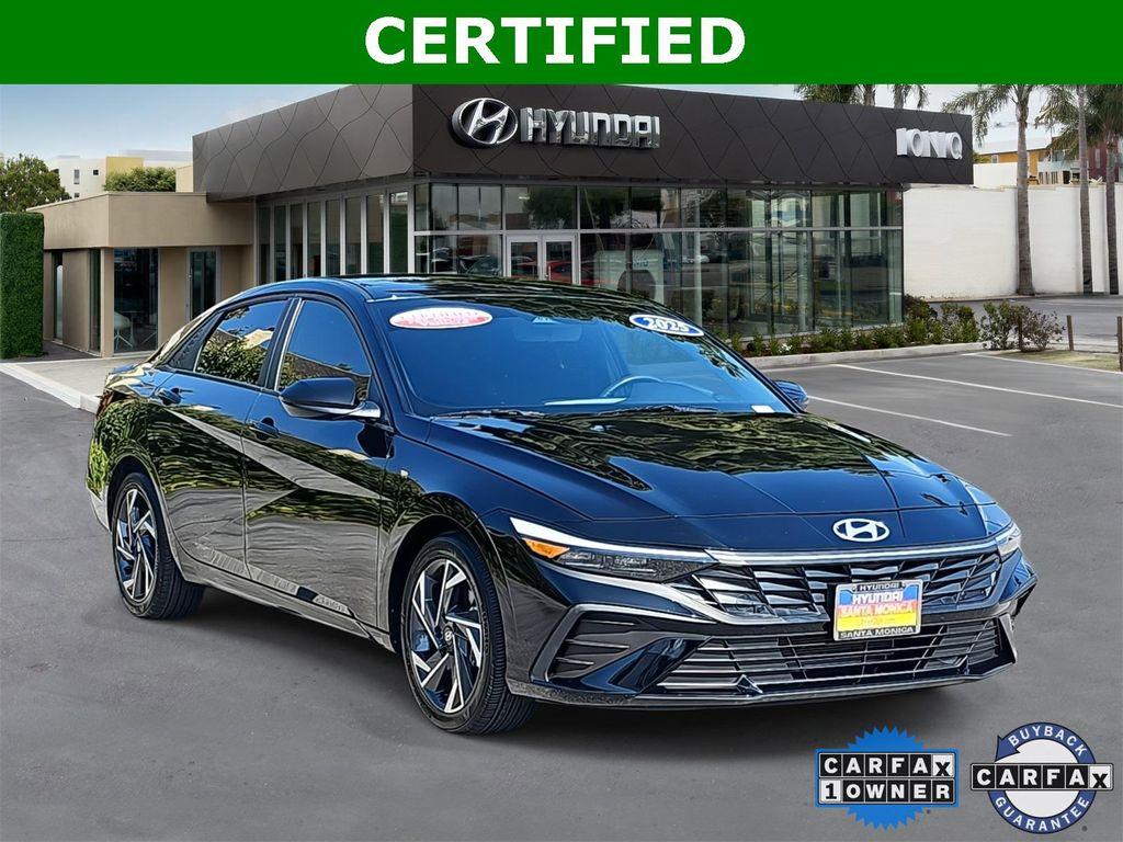 used 2025 Hyundai Elantra car, priced at $18,800