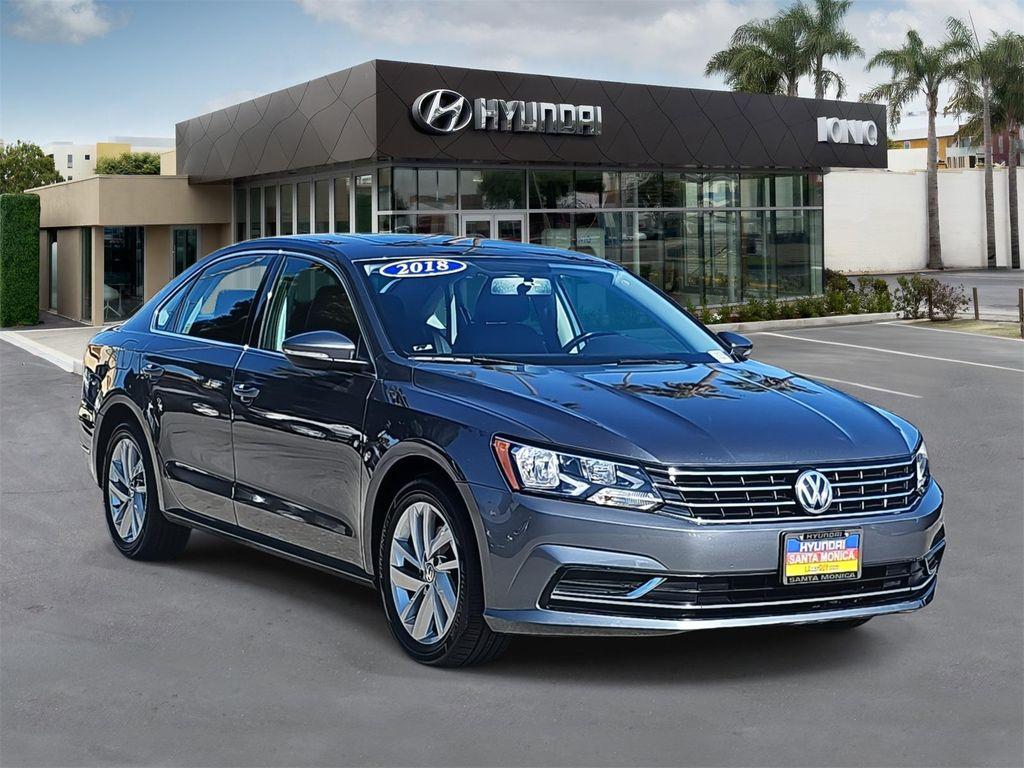 used 2018 Volkswagen Passat car, priced at $14,400