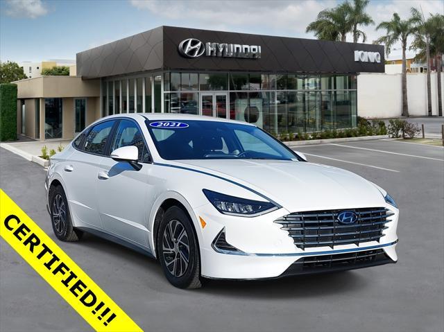 used 2021 Hyundai Sonata car, priced at $21,295