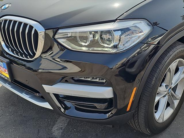 used 2021 BMW X3 car, priced at $27,985