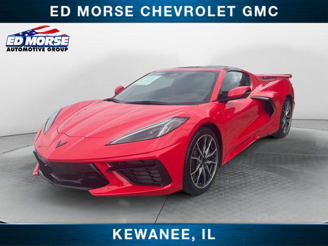 new 2025 Chevrolet Corvette car, priced at $84,289