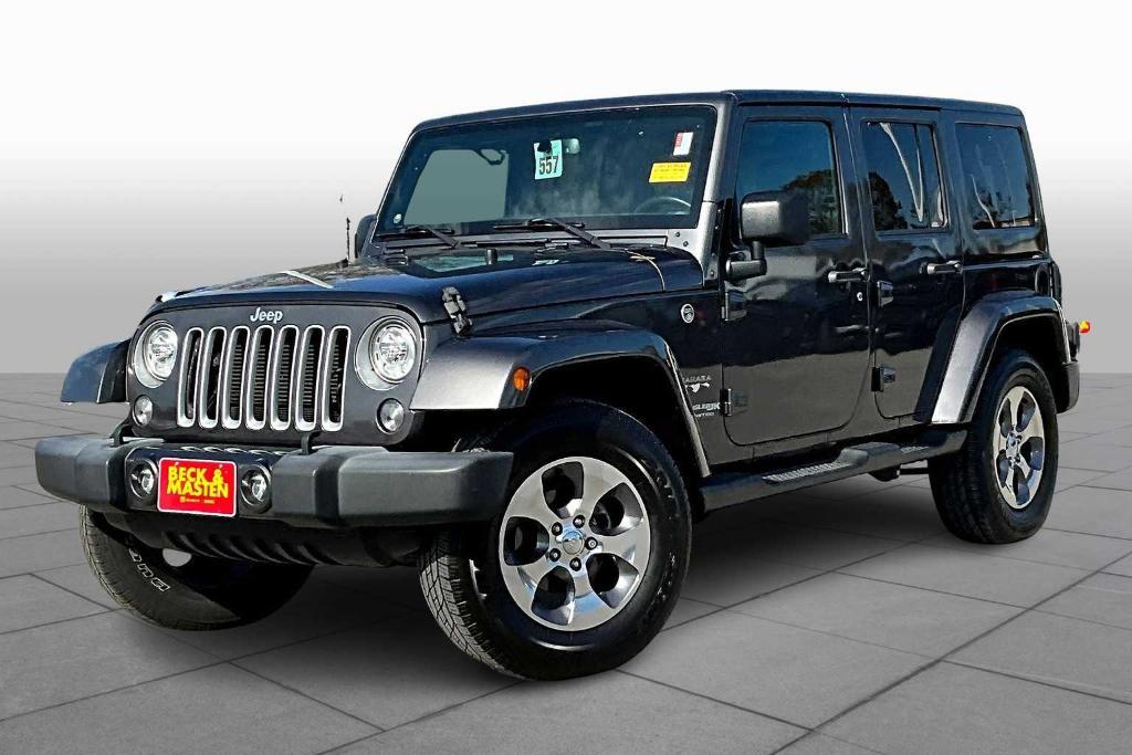 used 2018 Jeep Wrangler JK Unlimited car, priced at $26,698