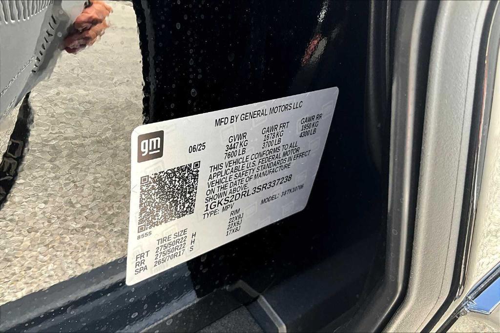 new 2025 GMC Yukon car, priced at $113,200