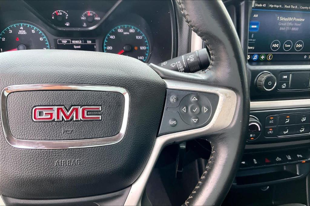 used 2021 GMC Canyon car, priced at $19,237