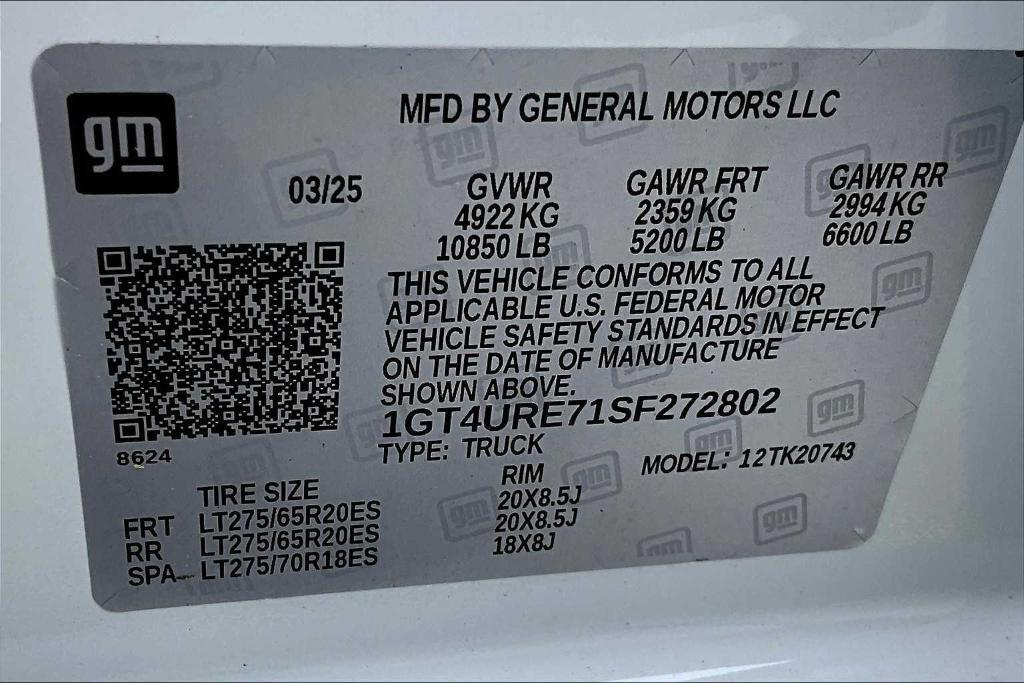 new 2025 GMC Sierra 2500 car, priced at $78,549