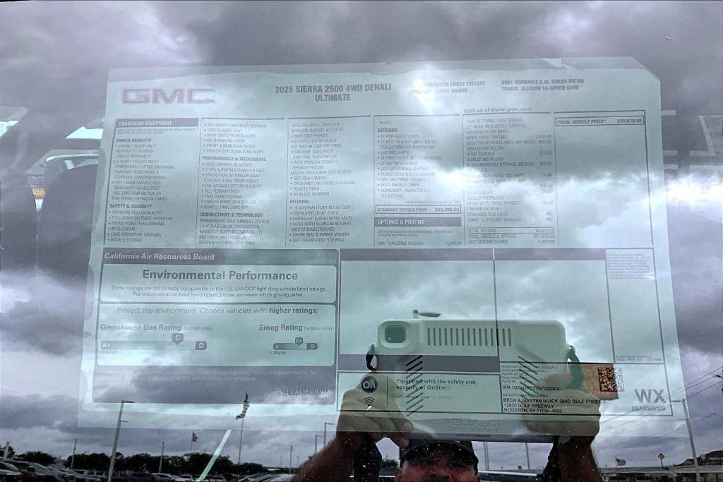 new 2025 GMC Sierra 2500 car, priced at $99,970