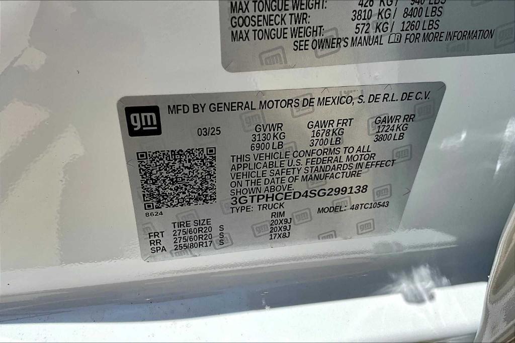 new 2025 GMC Sierra 1500 car, priced at $48,435