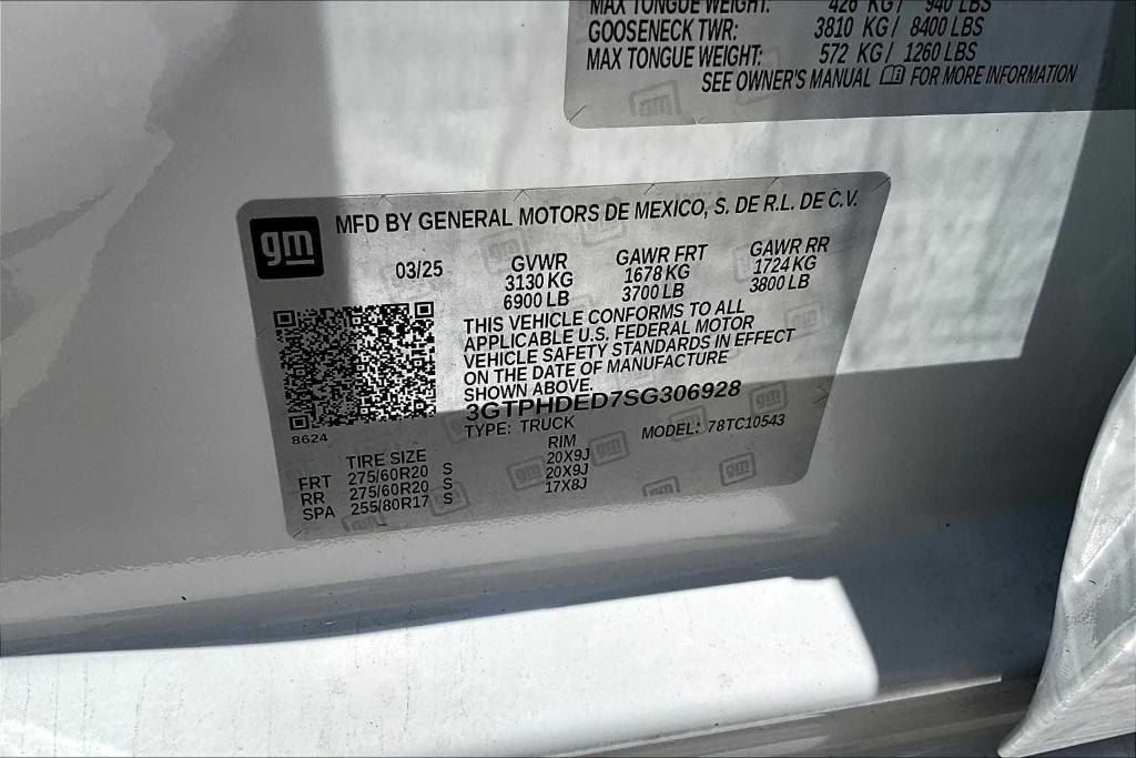new 2025 GMC Sierra 1500 car, priced at $54,145