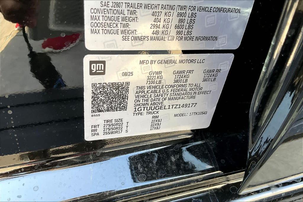 new 2026 GMC Sierra 1500 car, priced at $98,374