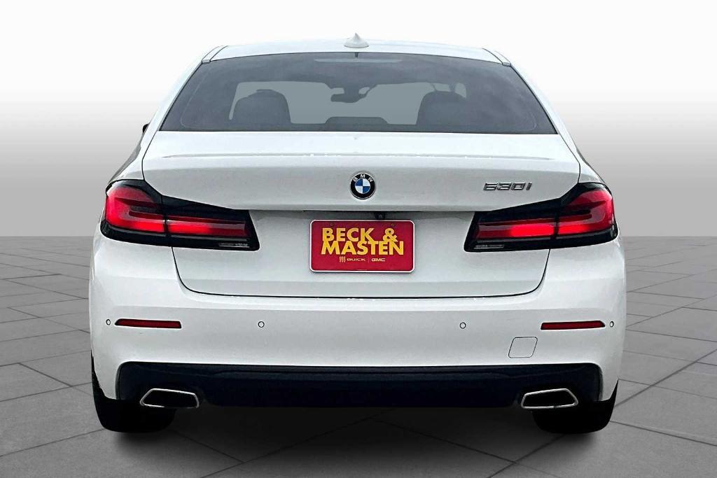 used 2021 BMW 530 car, priced at $23,596