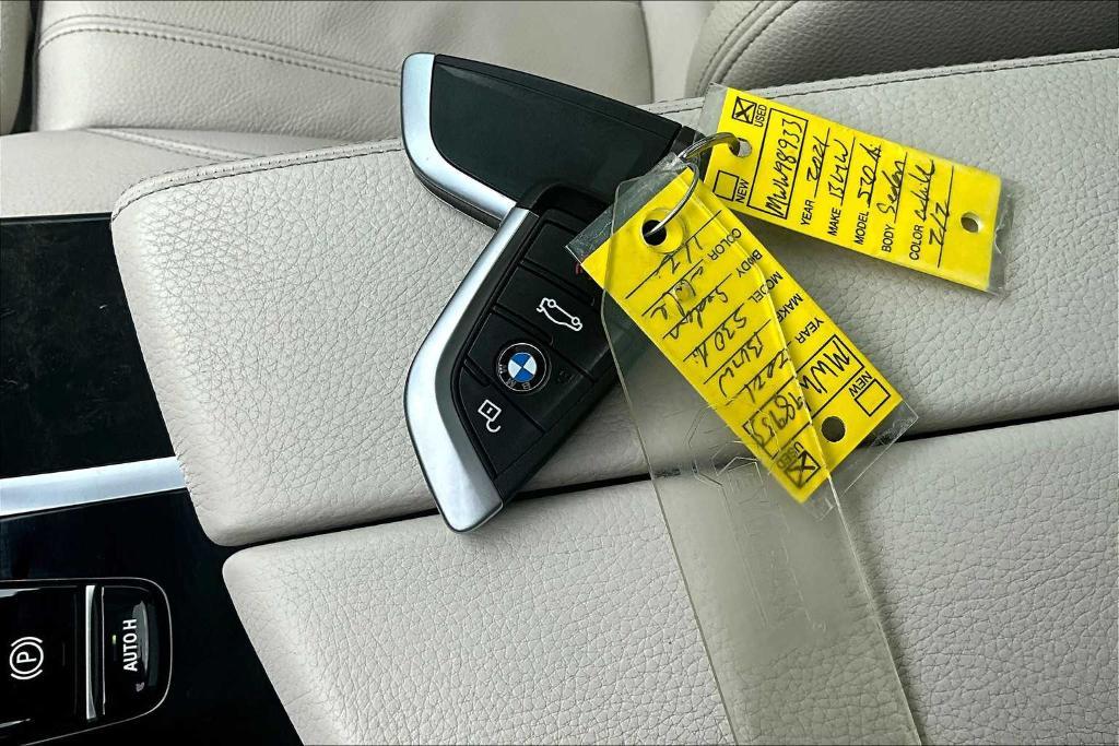 used 2021 BMW 530 car, priced at $23,596