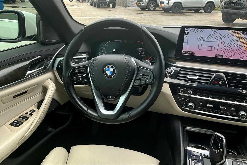 used 2021 BMW 530 car, priced at $23,596