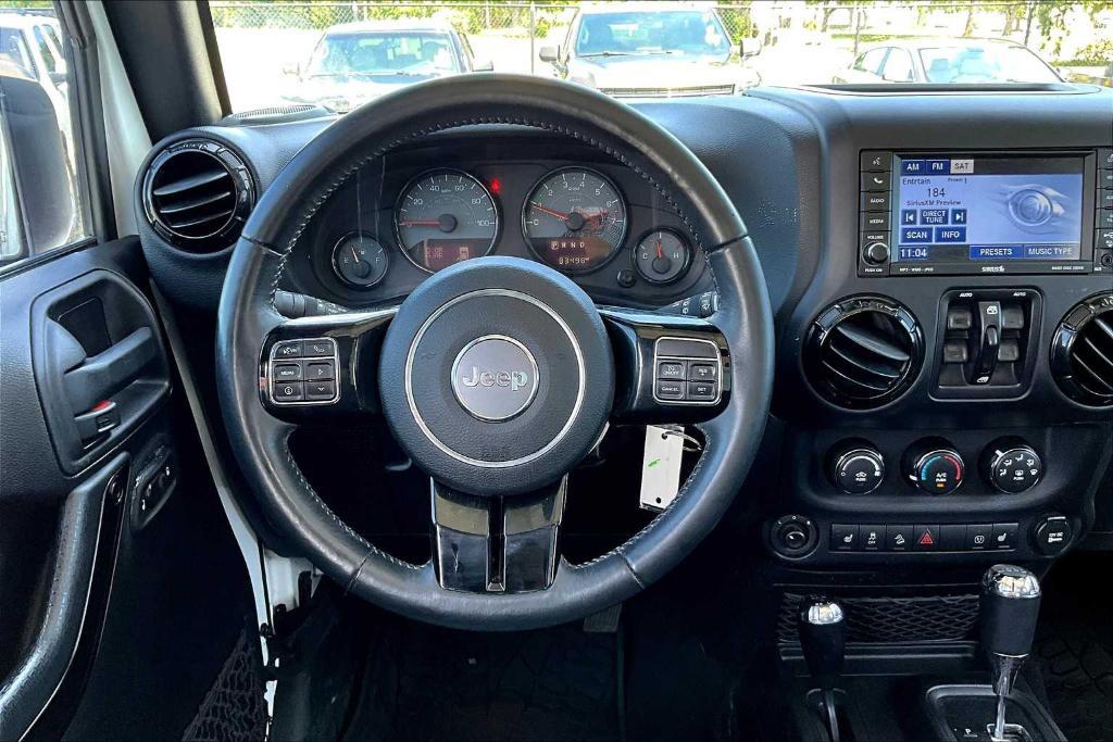 used 2016 Jeep Wrangler Unlimited car, priced at $20,997