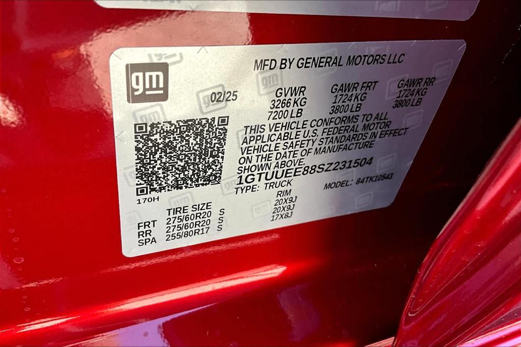 new 2025 GMC Sierra 1500 car, priced at $71,825