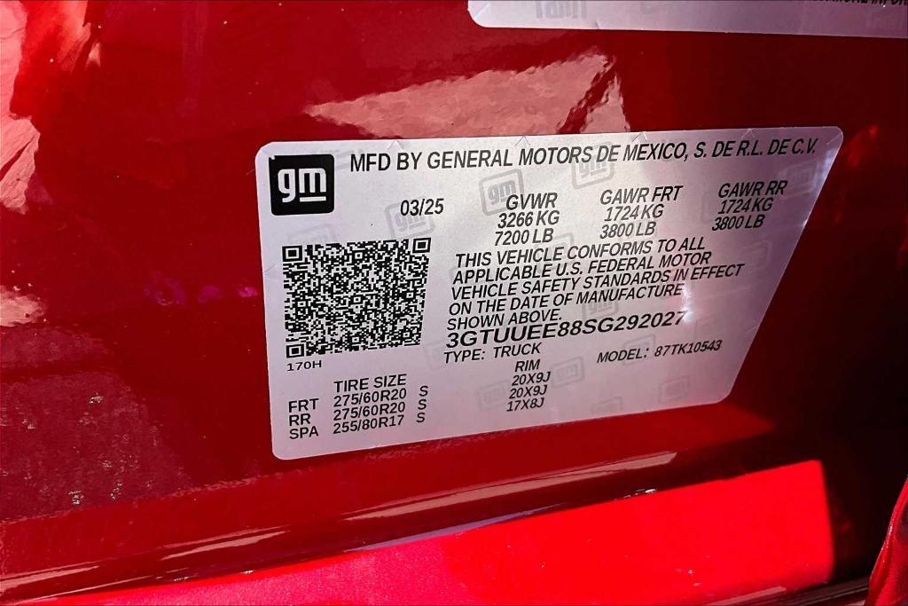 new 2025 GMC Sierra 1500 car, priced at $70,700