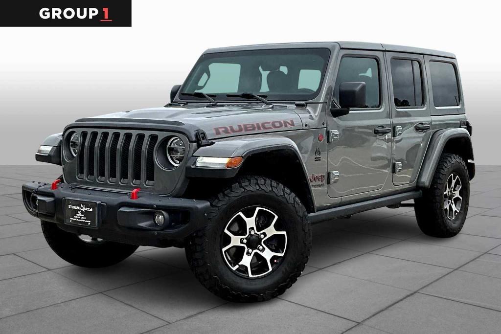 used 2021 Jeep Wrangler Unlimited car, priced at $34,353
