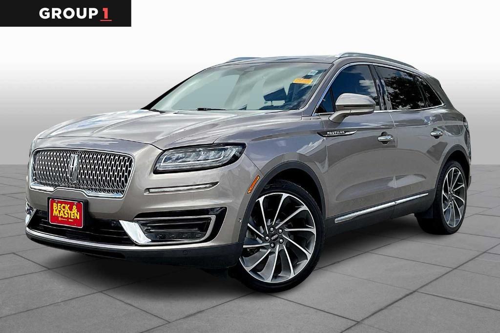 used 2019 Lincoln Nautilus car, priced at $21,252