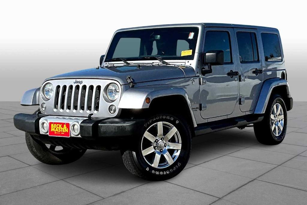 used 2015 Jeep Wrangler Unlimited car, priced at $18,845