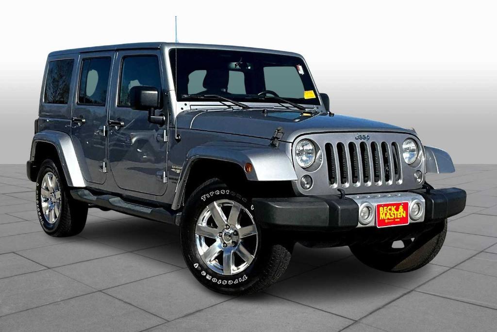 used 2015 Jeep Wrangler Unlimited car, priced at $18,845