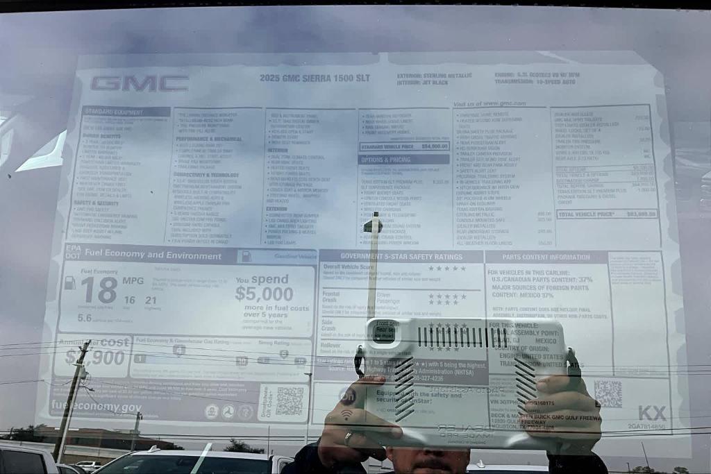 new 2025 GMC Sierra 1500 car, priced at $57,356