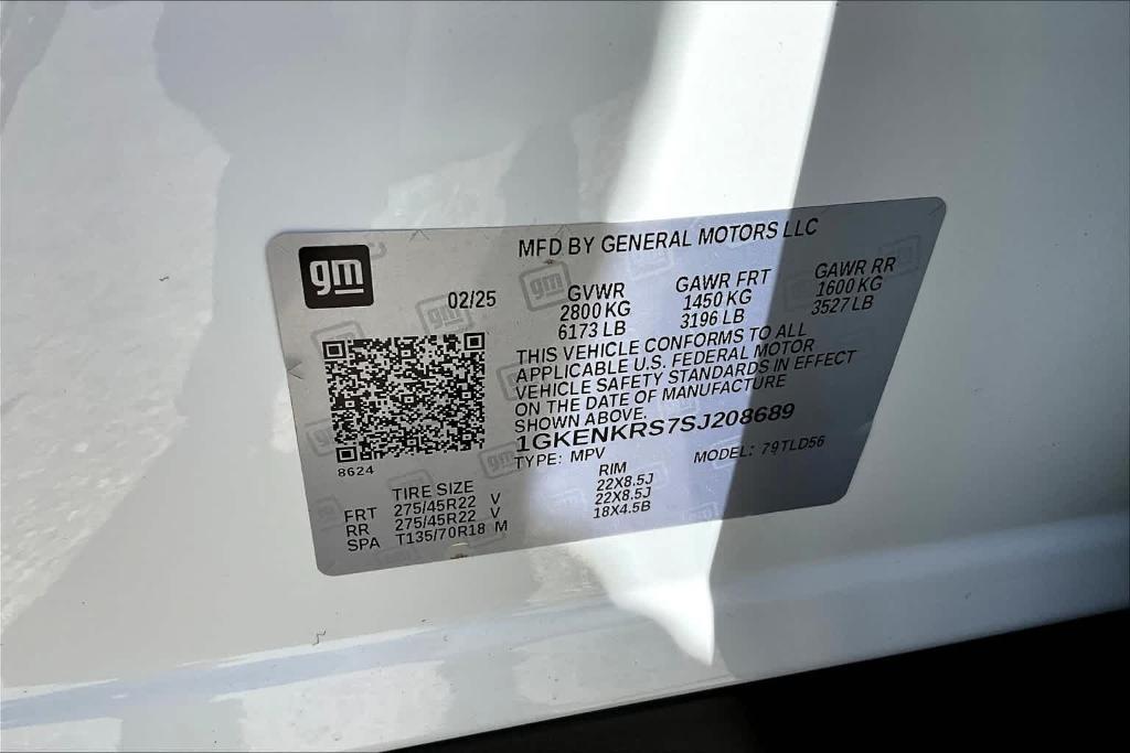 new 2025 GMC Acadia car, priced at $48,724