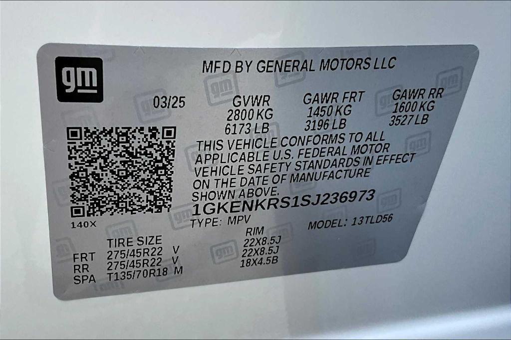 new 2025 GMC Acadia car, priced at $51,325