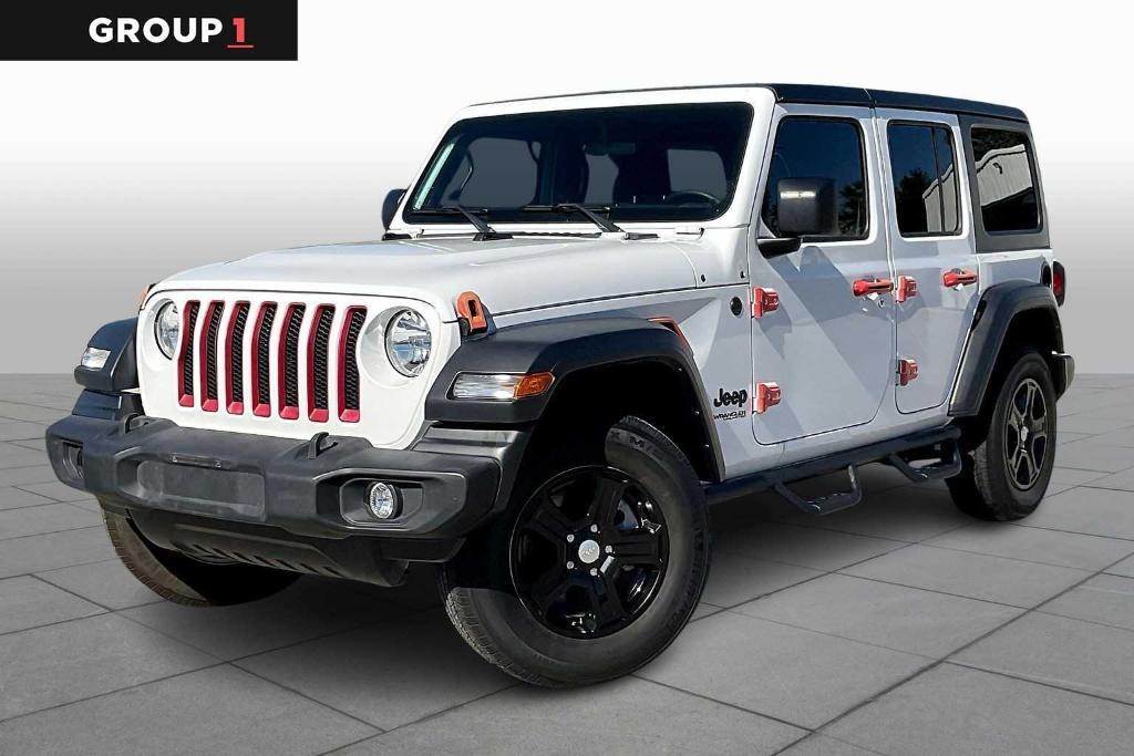 used 2022 Jeep Wrangler Unlimited car, priced at $29,997