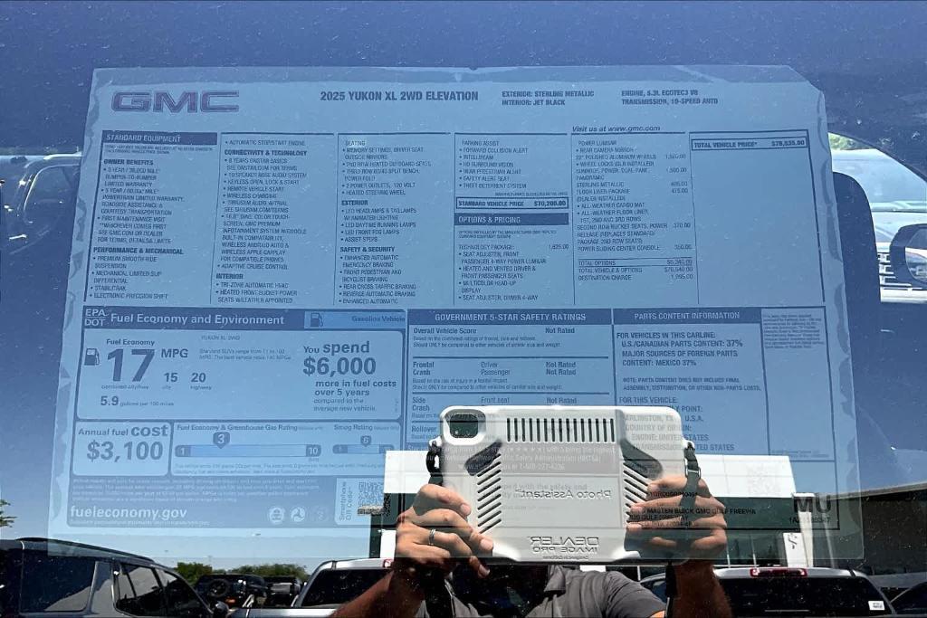 new 2025 GMC Yukon XL car, priced at $76,179
