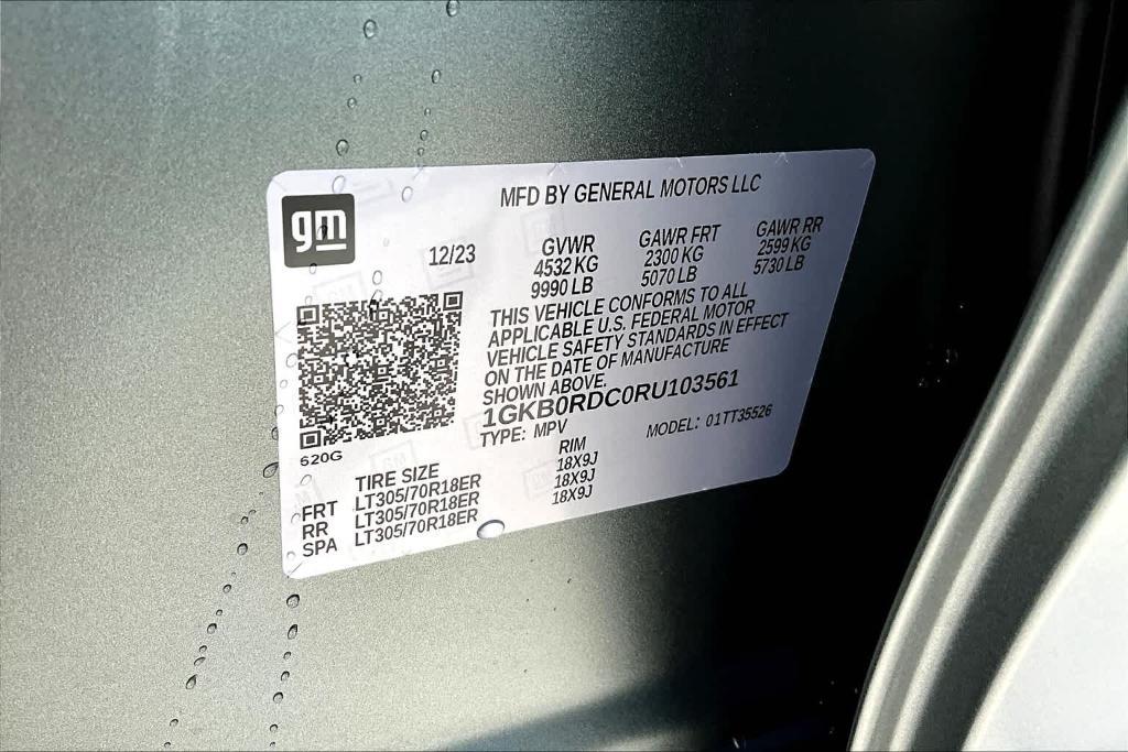 new 2024 GMC HUMMER EV car, priced at $110,535