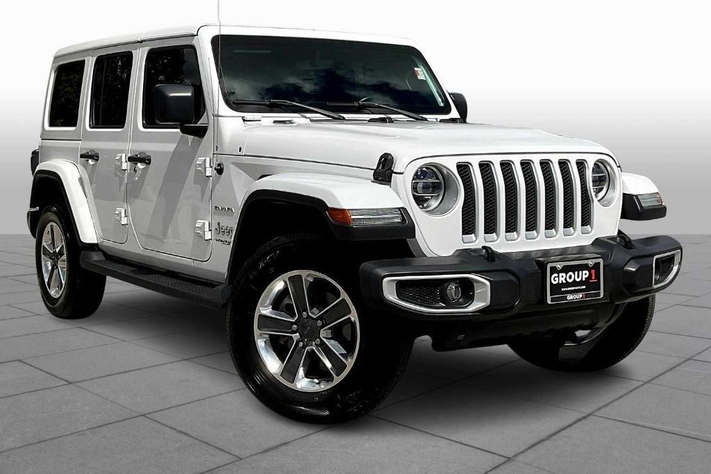 used 2020 Jeep Wrangler Unlimited car, priced at $28,151
