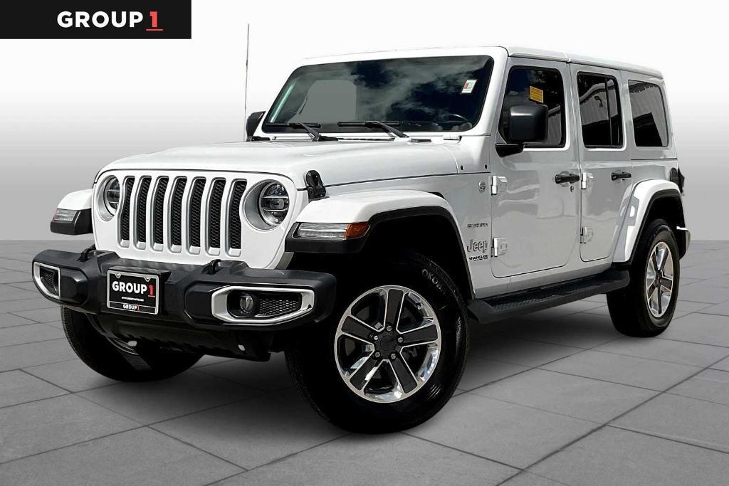 used 2020 Jeep Wrangler Unlimited car, priced at $28,151