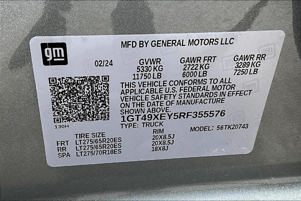 new 2024 GMC Sierra 2500 car, priced at $93,460