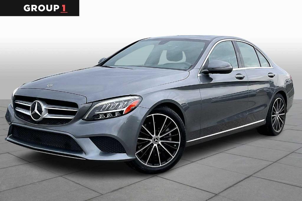 used 2021 Mercedes-Benz C-Class car, priced at $23,997