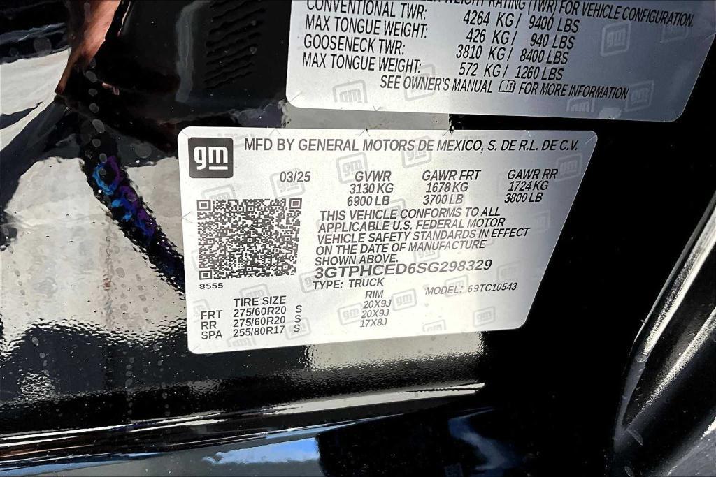 new 2025 GMC Sierra 1500 car, priced at $78,605