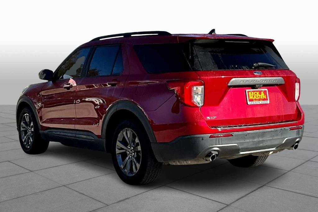 used 2022 Ford Explorer car, priced at $25,604