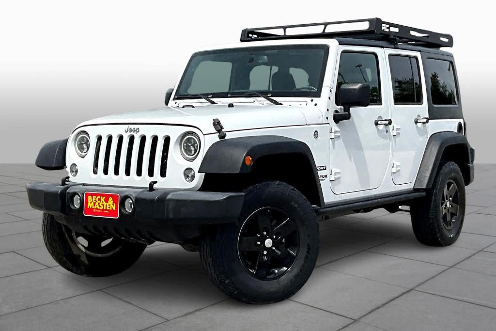 used 2018 Jeep Wrangler JK Unlimited car, priced at $23,983