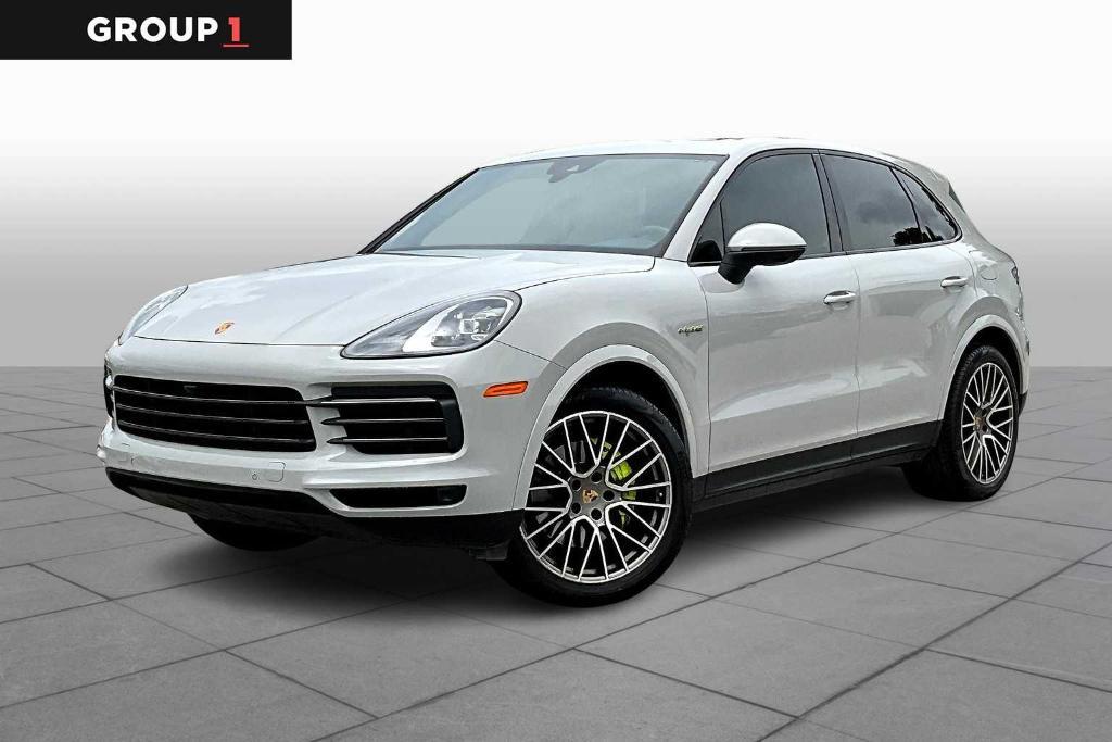 used 2023 Porsche Cayenne E-Hybrid car, priced at $85,713