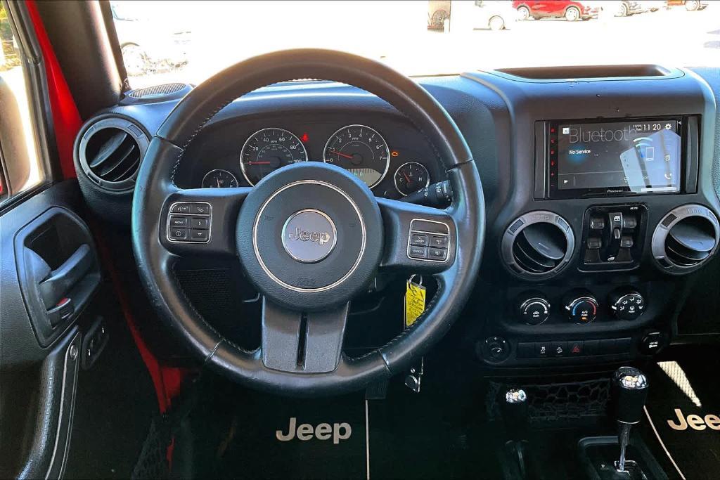 used 2017 Jeep Wrangler Unlimited car, priced at $18,784