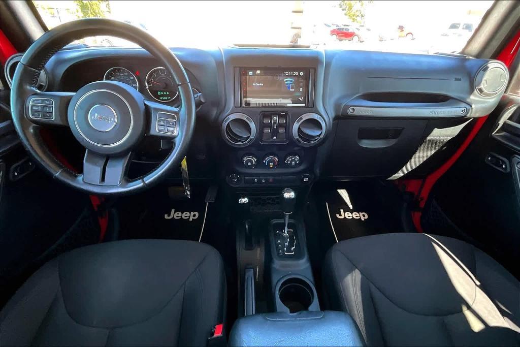 used 2017 Jeep Wrangler Unlimited car, priced at $18,784