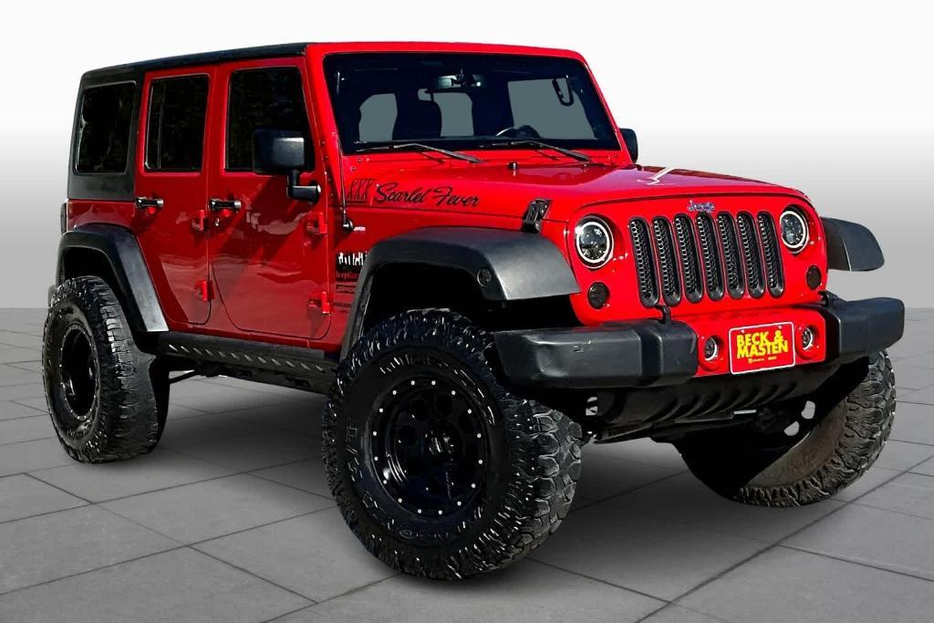 used 2017 Jeep Wrangler Unlimited car, priced at $18,784