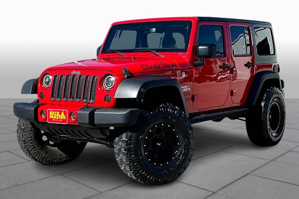 used 2017 Jeep Wrangler Unlimited car, priced at $18,784