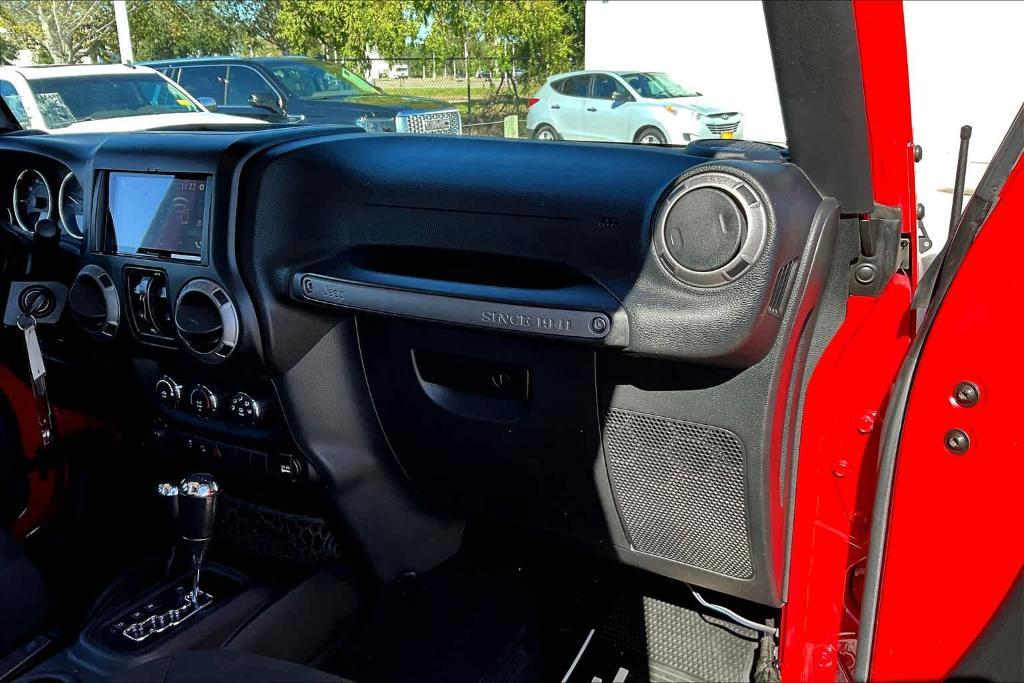 used 2017 Jeep Wrangler Unlimited car, priced at $18,784